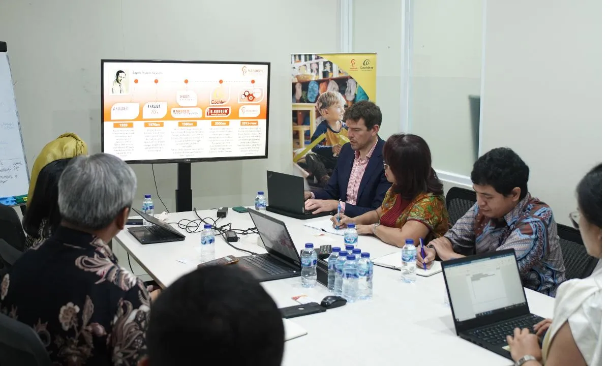 Berkunjung Pertama Kali, CHAI Indonesia Terkesan dengan Fasilitas Kasoem Hearing Center