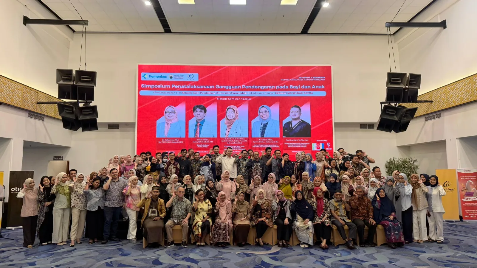 Lebih dari 100 Dokter THT-BKL Hadiri Seminar Penatalaksanaan Gangguan Pendengaran Anak