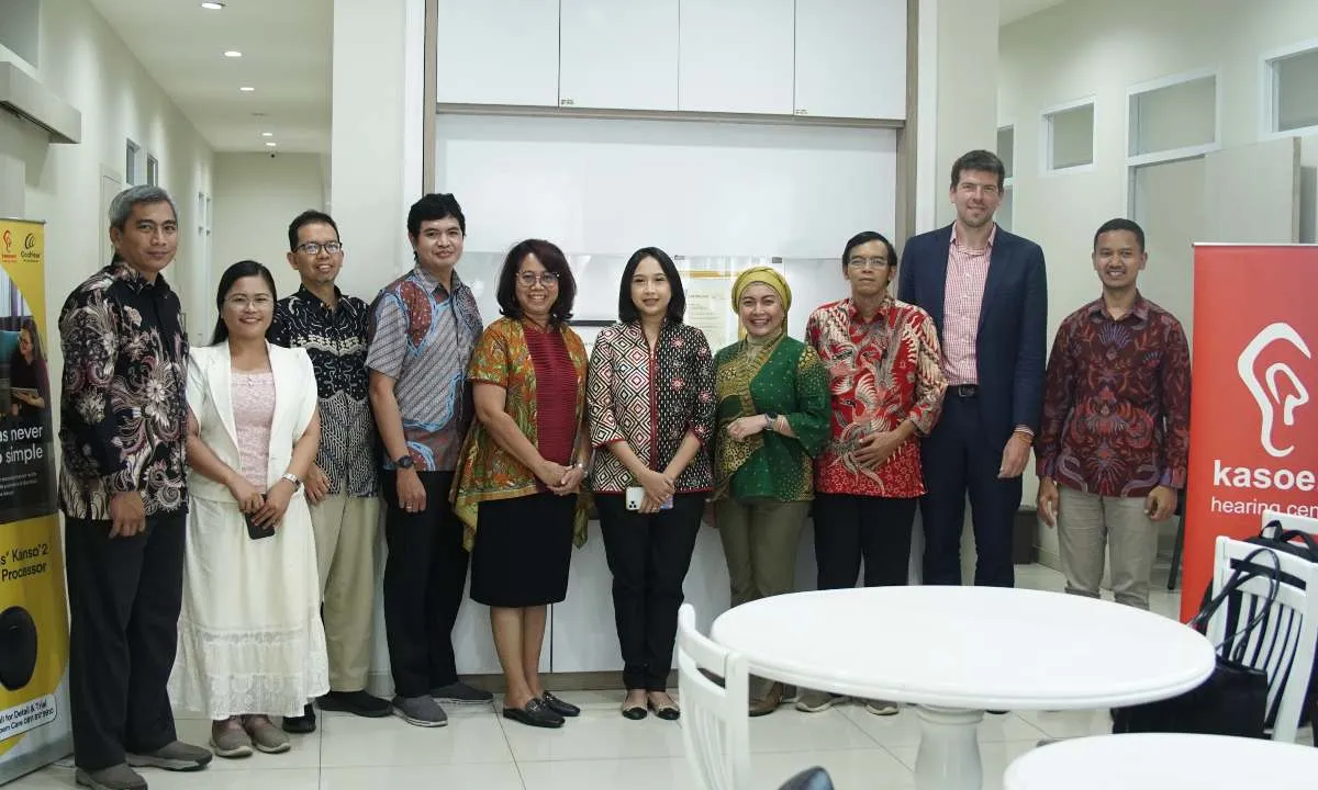 CHAI Indonesia Terkesan dengan Fasilitas Kasoem Hearing Center